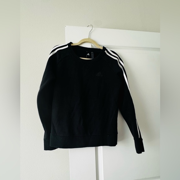 Adidas Women's Black Crew Neck Sweater - Picture 5 of 8